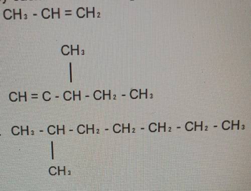Classify each of the following as an alkane, alkene, or alkyne.