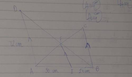 If the area of ABD is 1950 cm², What is the area of ABC ?