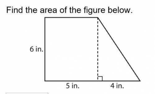 What is the area of the figure? :))