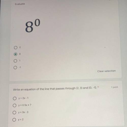 2 maths question please help 40 points