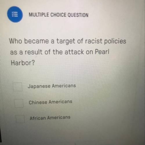 (10) points :))) NEED HELP

Who became a target of racist policies
as a result of the attack on Pe