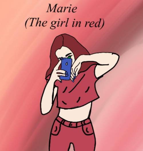 Marie (the girl in red)