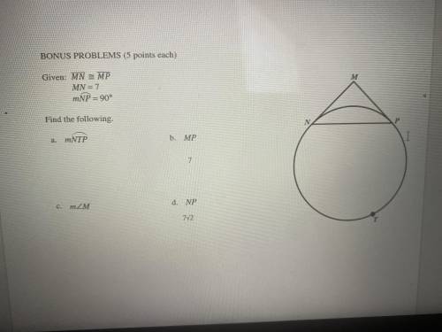 Find The Following, Please Help Me !! ( Geometry)