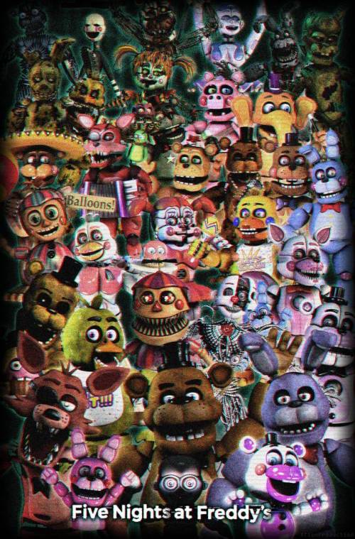 What is your favorite FNaF character, or FNaC character?
*image below isnt mine*