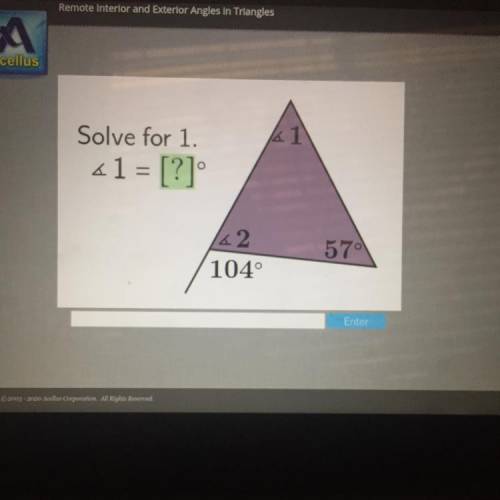 Acellus help it is remote interior and exterior angles in triangles