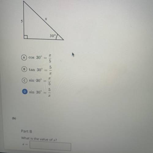 What is the value of x? (Bottom of the Picture included)
