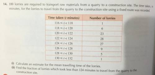 100 lorries are required to transport raw materials from a quarry to a construction site. The time