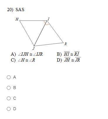 State what additional information is required in order to know that the triangles are congruent usi