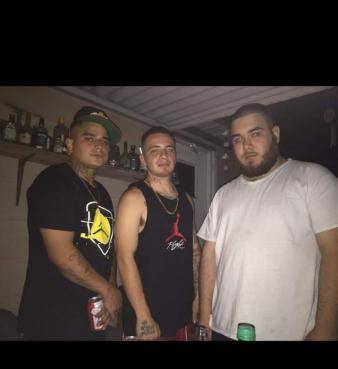 Hey this me with my homies

I'm in Latin Kings
can u tell by my tats
ask me anything u want to kno