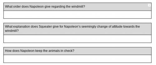 Animal Farm chapter 5 questions!! pls help me answer them