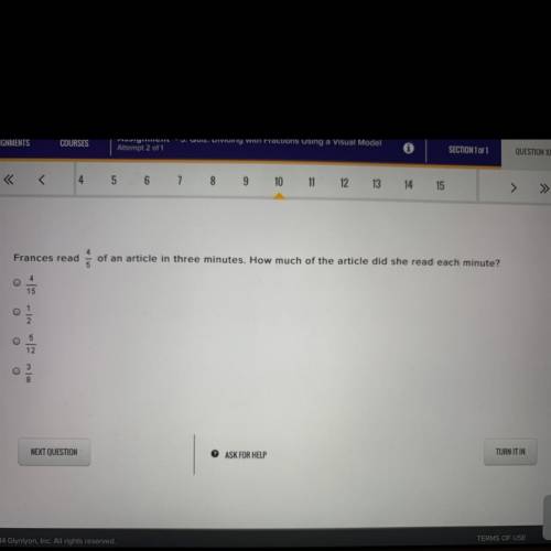 I WILL GIVE 15 POINTS FOR THE CORRECT ANSWER PLEASE I need help with my work