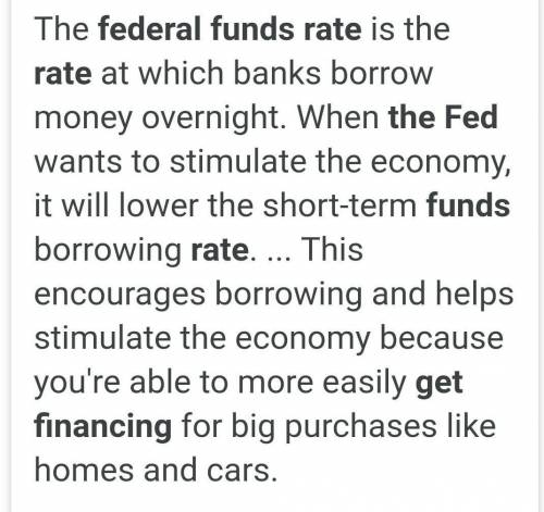 How does the Federal Funds Rate affect consumers looking to take out a loan?