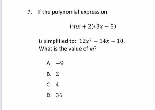 What would this subject me specifically in polynomials? Also how do u solve it
