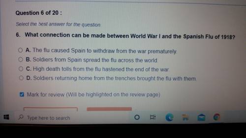 Please help

1 What connection can be made between world War 1 and the Spanish flu of 1918?
2 why