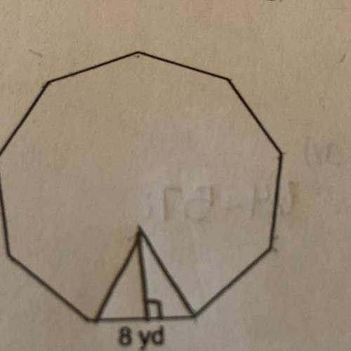 How would i find the area of this polygon