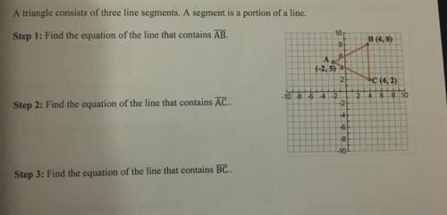 Please provide answer and explanation !!

A triangle consists of three line segments. A segment is