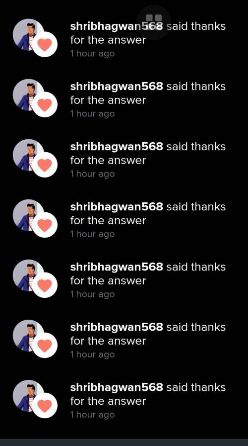 Thanks uh sooooo much dear for thanking my answers