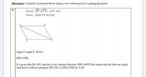 Any help with this? I need to provide the proof step by step with the theorem included.