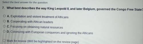 What best describes the way King leopald II, and later Belgium, governed the Congo free state?