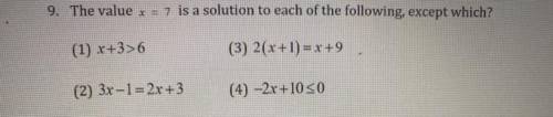 I need help with questions 9