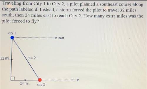 Cant get this question! Need some help. Answers are, A: 13 miles, B: 14 miles, C: 16 miles, D: 17 m