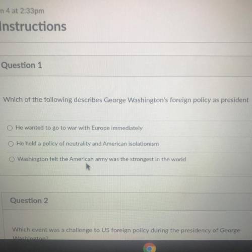 Answer Question 1 Please!