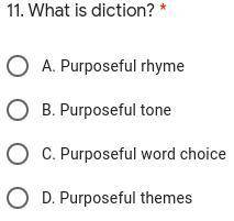 11. What is diction? *
