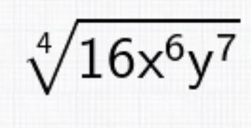 How is the number in the square root called (number 4) how can I place that in a calculator