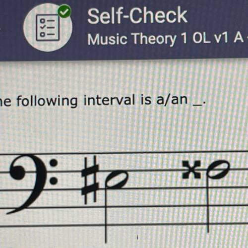 The following interval is a/ an ____ 
Half step
Whole step 
Enharmonic unison