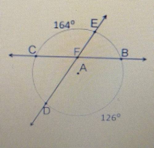 What is the measure of e then the angle of <efb