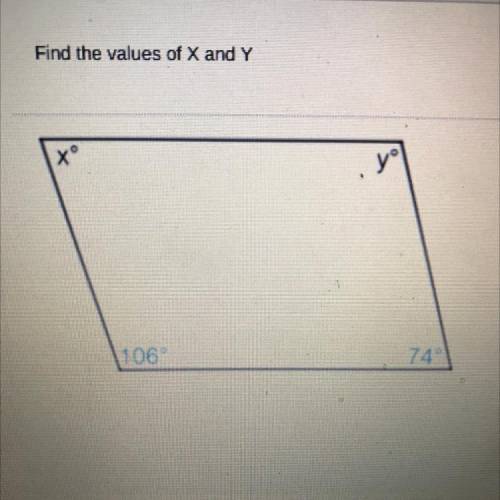 I don’t know what the value of x and y is do you?