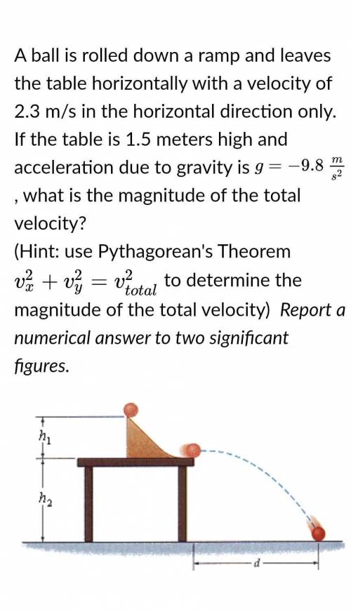 What is the magnitude of the total velocity?