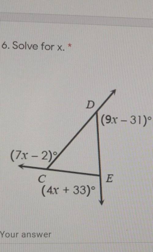 Solve for X, please help
