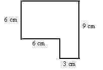 Find the area.
81 cm 2
72 cm 2
54 cm 2
63 cm 2
