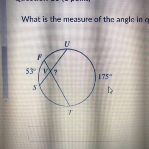 What is the measure of the angle in question?