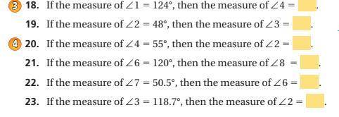 ⚠️⚠️use the parallel lines that were given to find the answers ⚠️⚠️

 
~ILL GIVE 15 B