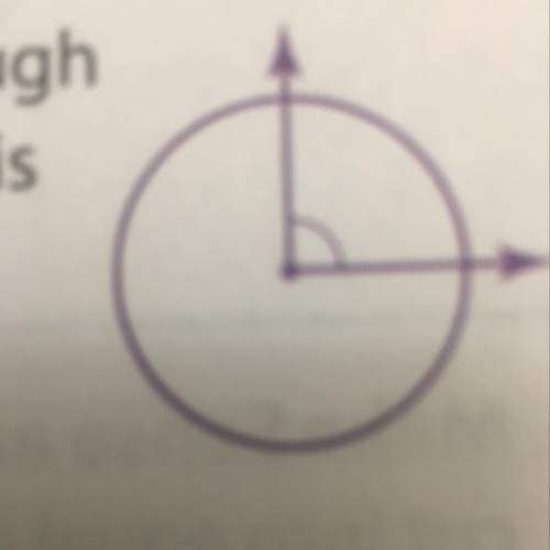 4. An angle turns through
2/8 of the circle. What is
the measure of
this angle?