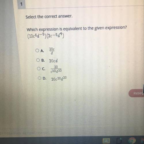 Which expression sequivalent to the green expression