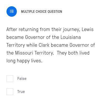 True or false: After returning from their journey, Lewis became Governor of the Louisiana Territory