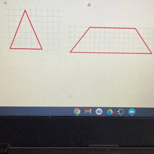 Find the area of these shapes AND explain your method 
Can some one help me :((