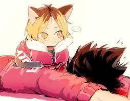 GUYS PLS, LOOK AT KENMA I'M LEGIT GONNA CRY THIS IS SO CUTE <333