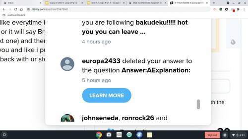 NOT LYING Report europa2433 shes deleting almost every body questions like everytime i go on br