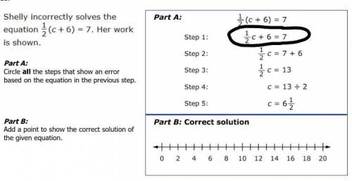 Answer parts A and B- If you give a full explanation I will give brainliest, 5 stars, and thanks! D