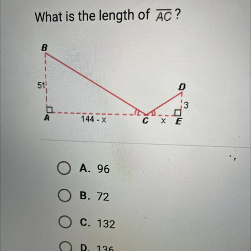 What is the length of AC?