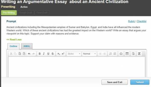 Writing an Argumentative Essay about an Ancient Civilization

Ancient civilizations including the