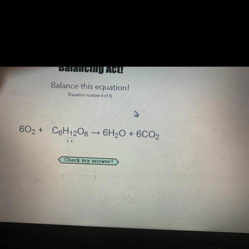Balance this chemical equation
