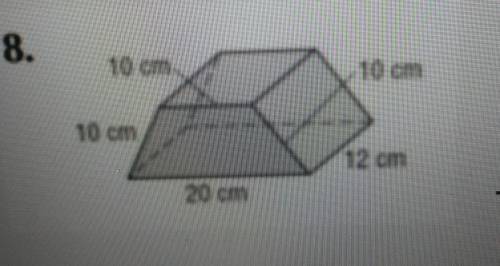 Find lateral and surface area