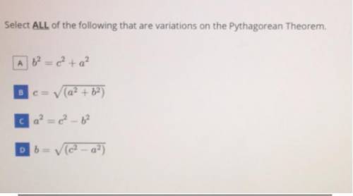 Please help! I’m doing pythagorean theorem and don’t understand this problem. thanks!