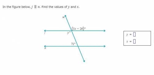 Find the x and y values? I'm not really sure how to get y but I can seem to get the x value.