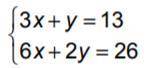 Determine the number of solutions of each system of equations.